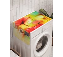 Органайзер для хранения Ambesonne "Капелька росы" на стиральную машину, 45x120 см, cwm_21168