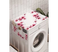 Органайзер для хранения Ambesonne "Цветочная решетка" на стиральную машину, 45x120 см, cwm_15814