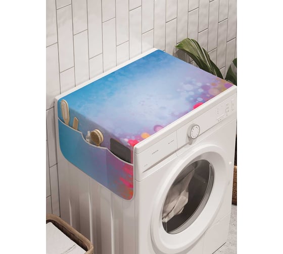 Органайзер для хранения Ambesonne "Воспоминание о доме" на стиральную машину, 45x120 см, cwm_21165 1