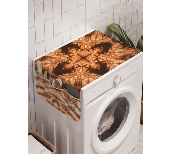 Органайзер для хранения Ambesonne "Загадочный орнамент" на стиральную машину, 45x120 см, cwm_20330 1
