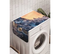 Органайзер для хранения Ambesonne "Туманный пик" на стиральную машину, 45x120 см, cwm_20405