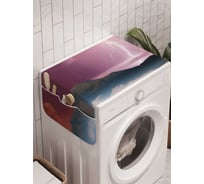 Органайзер для хранения Ambesonne "Погодные странности" на стиральную машину, 45x120 см, cwm_16318