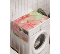 Органайзер для хранения Ambesonne "Старинная цветочная магия" на стиральную машину, 45x120 см, cwm_16261