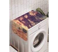 Органайзер для хранения Ambesonne "Горная пропасть" на стиральную машину, 45x120 см, cwm_20110