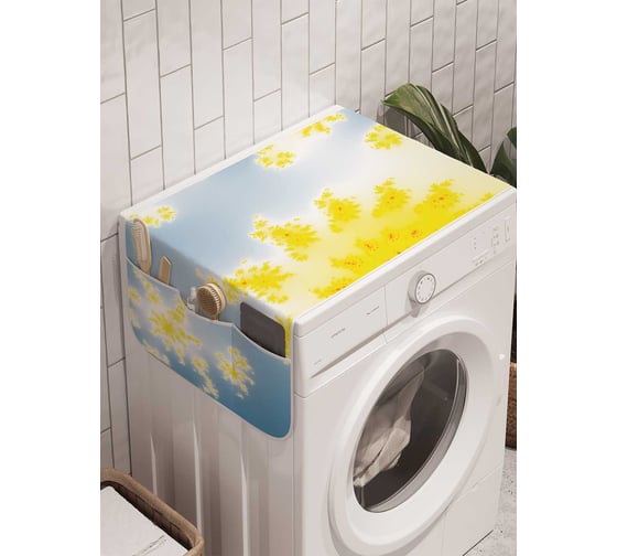 Органайзер для хранения Ambesonne "Энергетический разрыв" на стиральную машину, 45x120 см, cwm_21556 1