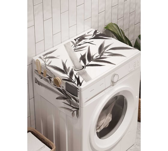 Органайзер для хранения Ambesonne "Небесный бамбук" на стиральную машину, 45x120 см, cwm_15782 1