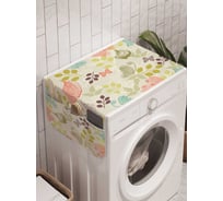 Органайзер для хранения Ambesonne "Эскиз с бабочками" на стиральную машину, 45x120 см, cwm_15884