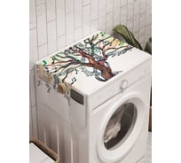 Органайзер для хранения Ambesonne "Музыкальное дерево" на стиральную машину, 45x120 см, cwm_12694