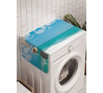 Органайзер для хранения Ambesonne "Рай туриста" на стиральную машину, 45x120 см, cwm_21071