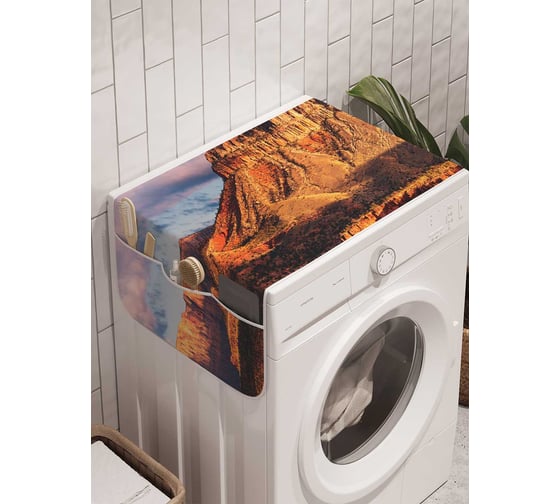 Органайзер для хранения Ambesonne "Тучи над каньоном" на стиральную машину, 45x120 см, cwm_20120 1