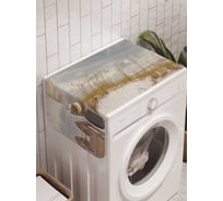 Органайзер для хранения Ambesonne "Береговая растительность" на стиральную машину, 45x120 см, cwm_16125