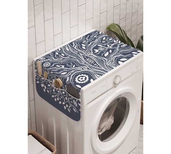 Органайзер для хранения Ambesonne "Магия на дереве" на стиральную машину, 45x120 см, cwm_16028 1