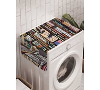 Органайзер для хранения Ambesonne "Уличная реклама" на стиральную машину, 45x120 см, cwm_2538