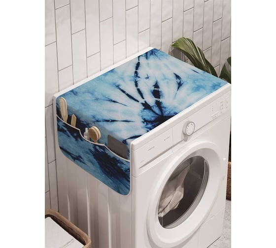 Органайзер для хранения Ambesonne "Абстрактный дым" на стиральную машину, 45x120 см, cwm_20179 1