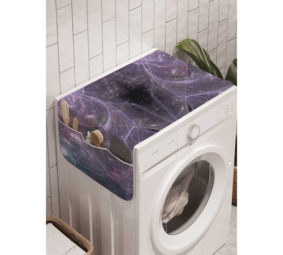 Органайзер для хранения Ambesonne "Космический орнамент" на стиральную машину, 45x120 см, cwm_21551 1
