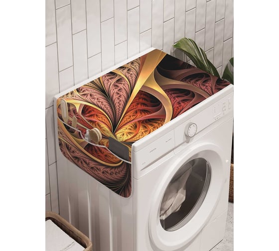 Органайзер для хранения Ambesonne "Таинственный лес" на стиральную машину, 45x120 см, cwm_21562 1