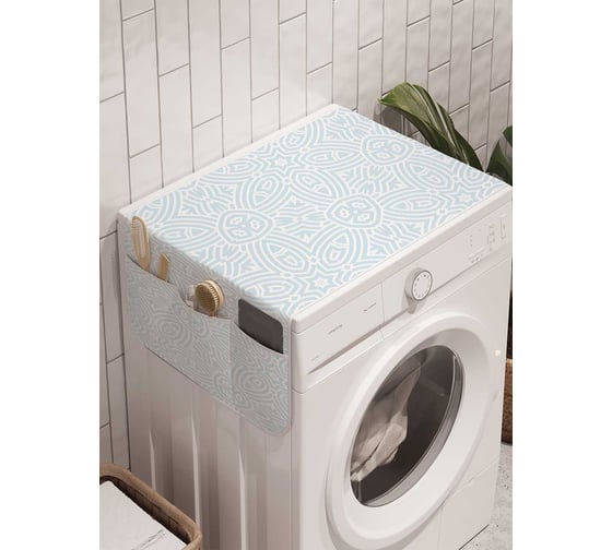 Органайзер для хранения Ambesonne "Таинственная материя" на стиральную машину, 45x120 см, cwm_18623 1