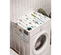 Органайзер для хранения Ambesonne "Предупреждающие стрелы" на стиральную машину, 45x120 см, cwm_20196