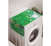 Органайзер для хранения Ambesonne "Небо зеленеет" на стиральную машину, 45x120 см, cwm_20657