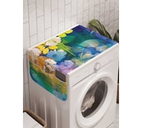 Органайзер для хранения Ambesonne "Прячущийся силуэт" на стиральную машину, 45x120 см, cwm_14528