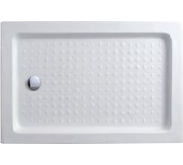 Акриловый поддон без сифона Cezares TRAY-A-AH-120/80-15-W0