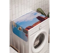 Органайзер для хранения Ambesonne "Жаркий день" на стиральную машину, 45x120 см, cwm_20116