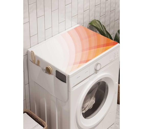 Органайзер для хранения Ambesonne "Тоннельные краски" на стиральную машину, 45x120 см, cwm_2650 1