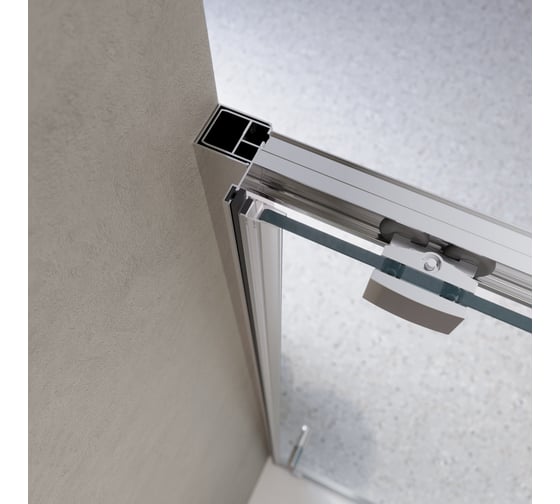 Душевая дверь BelBagno LUCE-BF-1-110-C-Cr