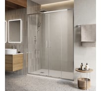Душевая дверь BelBagno LUCE-BF-2-140-C-Cr