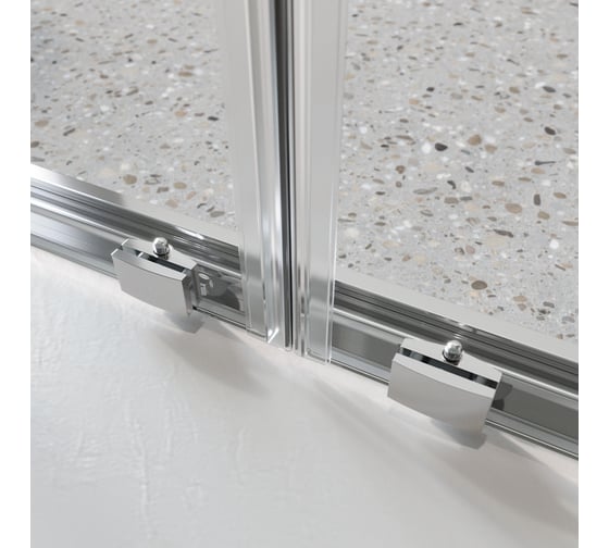 Душевая дверь BelBagno LUCE-BF-2-140-C-Cr