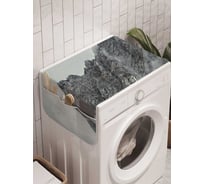 Органайзер для хранения Ambesonne "Дымная верхушка" на стиральную машину, 45x120 см, cwm_20412