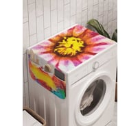 Органайзер для хранения Ambesonne "Цветок вспыхнул" на стиральную машину, 45x120 см, cwm_19294