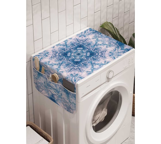 Органайзер для хранения Ambesonne "Холодный разум" на стиральную машину, 45x120 см, cwm_20352 1