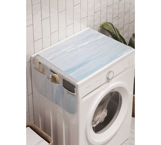 Органайзер для хранения Ambesonne "Тихий маяк" на стиральную машину, 45x120 см, cwm_1617 1