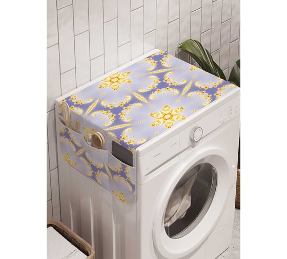 Органайзер для хранения Ambesonne "Появление цветка" на стиральную машину, 45x120 см, cwm_21560 1