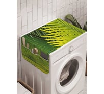 Органайзер для хранения Ambesonne "Много папоротника" на стиральную машину, 45x120 см, cwm_20021
