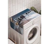 Органайзер для хранения Ambesonne "Куски затонувшего корабля" на стиральную машину, 45x120 см, cwm_20541