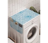 Органайзер для хранения Ambesonne "Цветочная поверхность" на стиральную машину, 45x120 см, cwm_20478