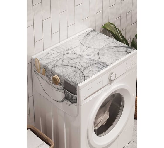 Органайзер для хранения Ambesonne "Магический знак" на стиральную машину, 45x120 см, cwm_20002 1