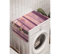 Органайзер для хранения Ambesonne "В окружении тумана" на стиральную машину, 45x120 см, cwm_12607