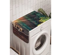 Органайзер для хранения Ambesonne "В поисках солнца" на стиральную машину, 45x120 см, cwm_20753