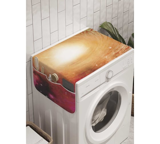 Органайзер для хранения Ambesonne "Далекая галактика" на стиральную машину, 45x120 см, cwm_10040 1