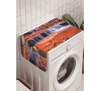 Органайзер для хранения Ambesonne "Водопадная фантазия" на стиральную машину, 45x120 см, cwm_20759