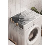 Органайзер для хранения Ambesonne "Темное солнце" на стиральную машину, 45x120 см, cwm_16984