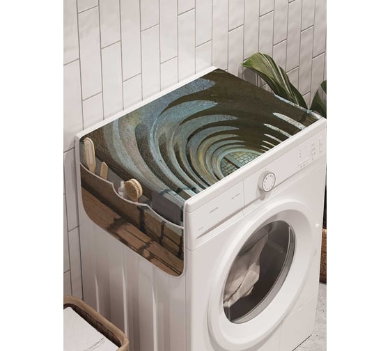 Органайзер для хранения Ambesonne "Дивный тоннель" на стиральную машину, 45x120 см, cwm_17836 1