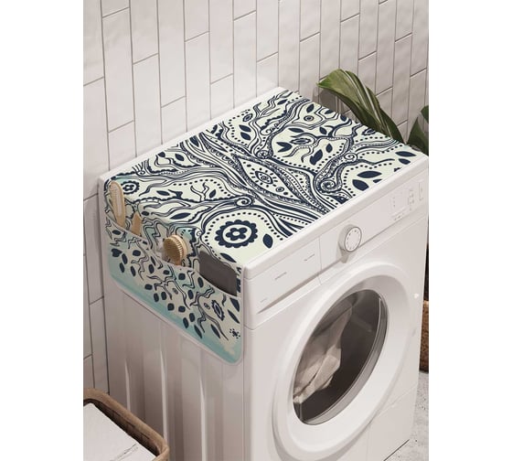 Органайзер для хранения Ambesonne "Дерево рассказов" на стиральную машину, 45x120 см, cwm_2950 1