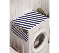 Органайзер для хранения Ambesonne "Параллельные треугольники" на стиральную машину, 45x120 см, cwm_23157