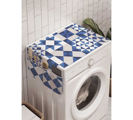 Органайзер для хранения Ambesonne "Волнительная фантазия" на стиральную машину, 45x120 см, cwm_14411 1