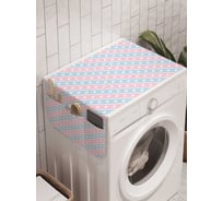 Органайзер для хранения Ambesonne "Гармонические диагонали" на стиральную машину, 45x120 см, cwm_29609