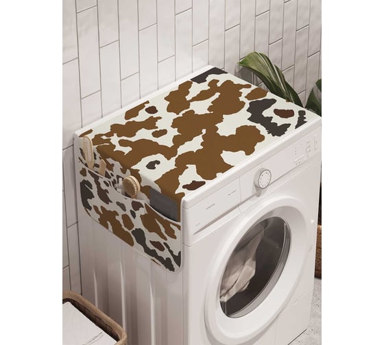 Органайзер для хранения Ambesonne "Кляксы" на стиральную машину, 45x120 см, cwm_207103 1